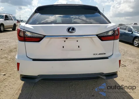 2016 Lexus Rx 450H Base из США, поврежденный, VIN 2T2BGMCA7GC005353